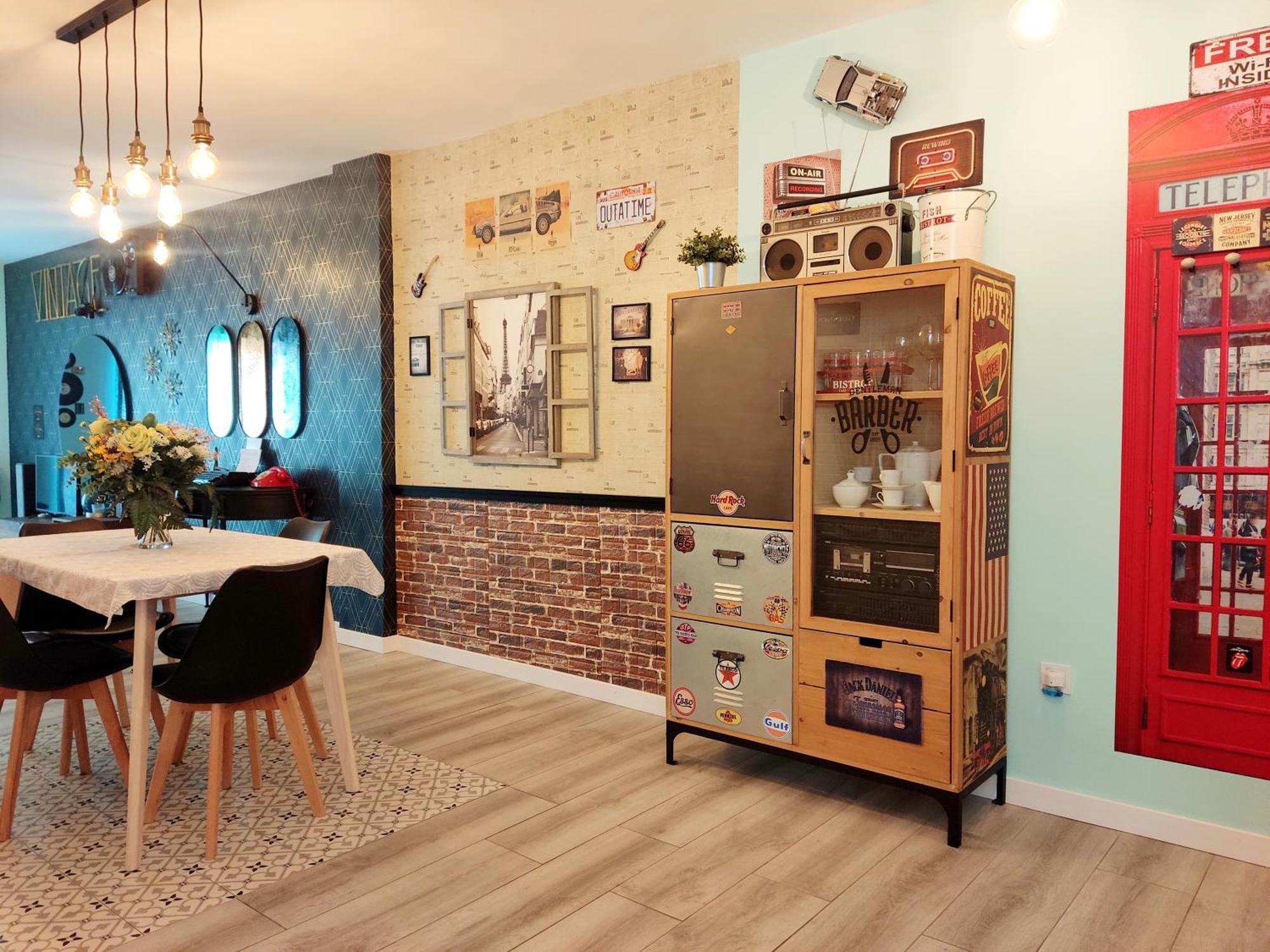דירות Alhaurín de la Torre 80S Loft Vintage 15' Malaga Airport Free Guest Parking מראה חיצוני תמונה